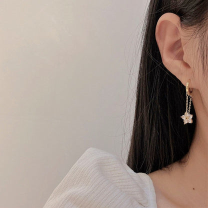 Crystal Floral Earrings