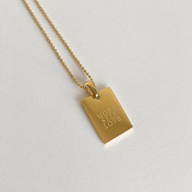 More Self Love Necklace