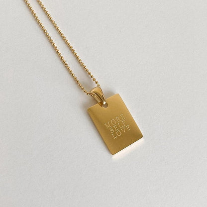 More Self Love Necklace
