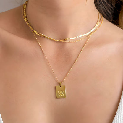 More Self Love Necklace