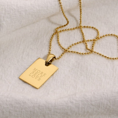More Self Love Necklace
