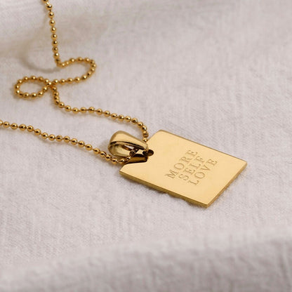More Self Love Necklace
