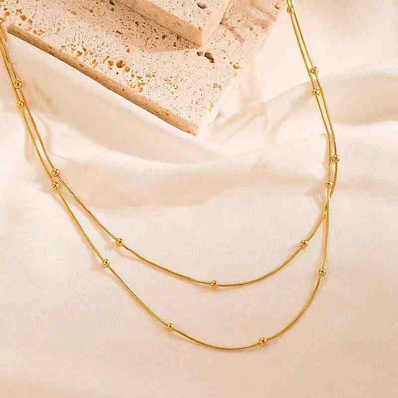 Ball Layered Necklace