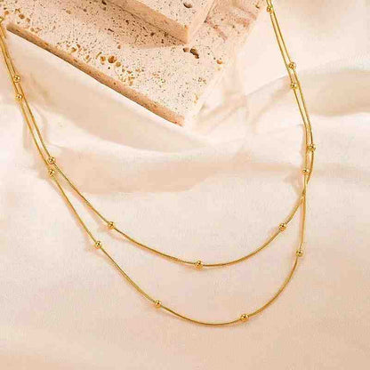 Ball Layered Necklace