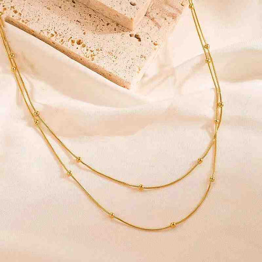 Ball Layered Necklace