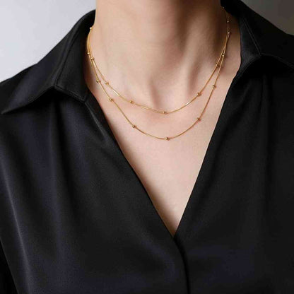 Ball Layered Necklace