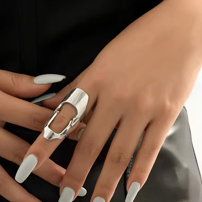 Cyber Punk Knuckle Ring