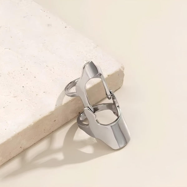 Cyber Punk Knuckle Ring