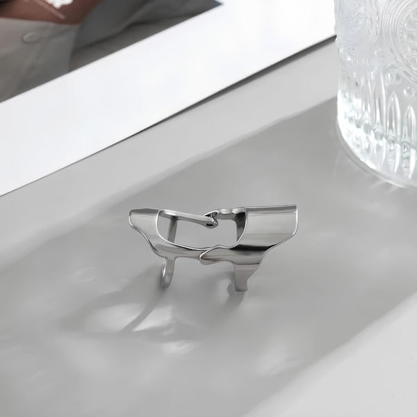 Cyber Punk Knuckle Ring