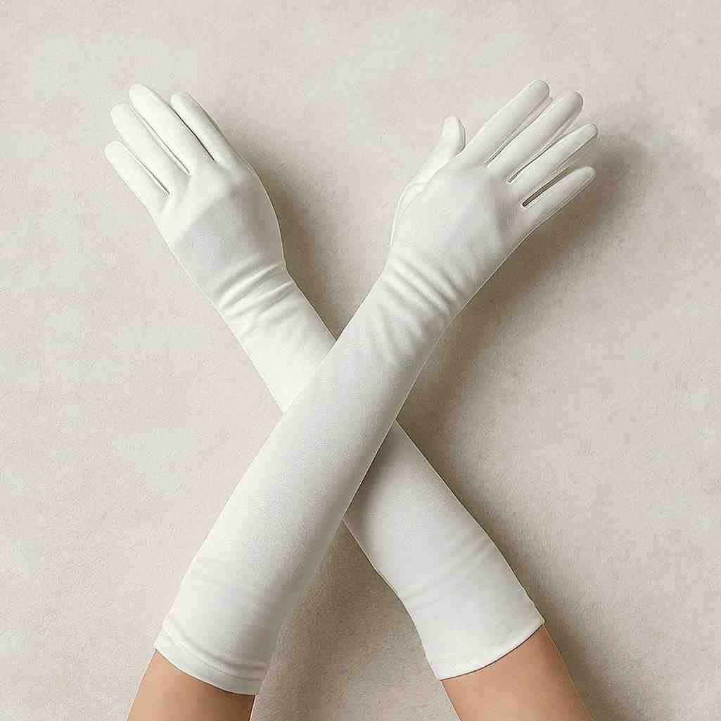 Elegant White Gloves