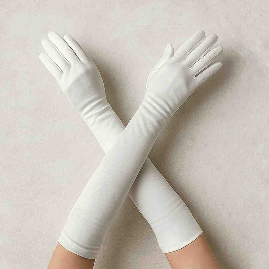 Elegant White Gloves