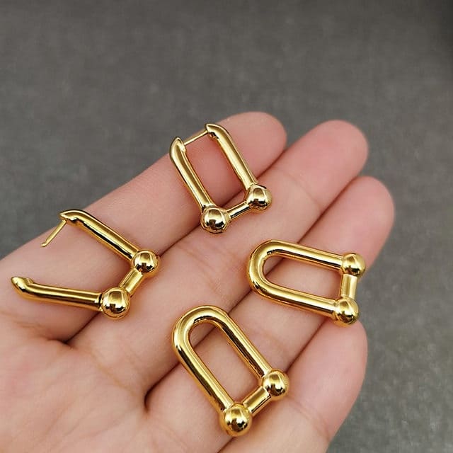 Detachable U Link Earrings