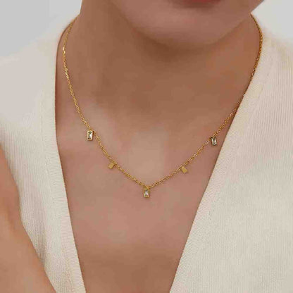 Elegant Crystal Necklace