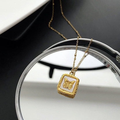 Metamorphosis Butterfly Necklace