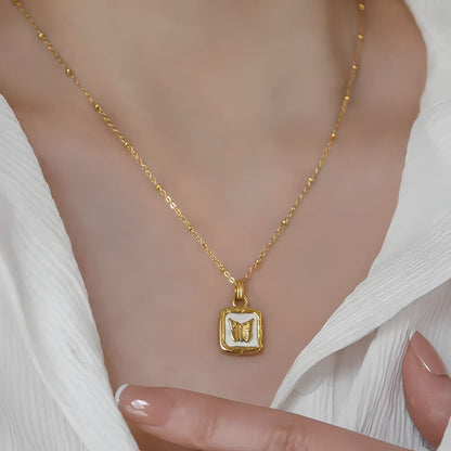Metamorphosis Butterfly Necklace