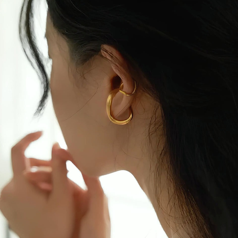 Irregular Ear Cuffs - Set of 2 | Non Pierced
