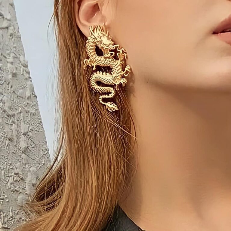 Statement Dragon Earrings