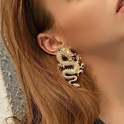 Statement Dragon Earrings