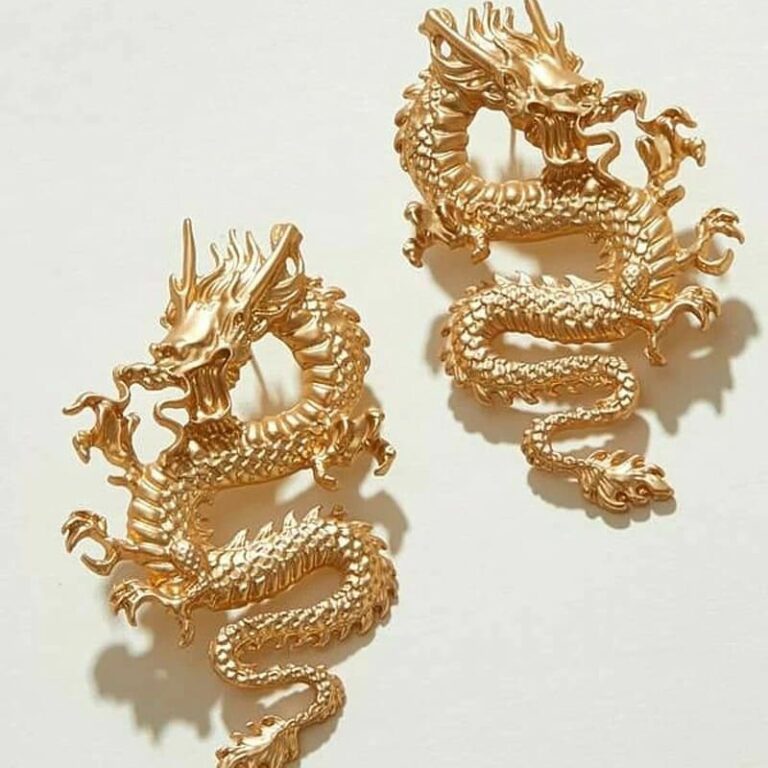 Statement Dragon Earrings