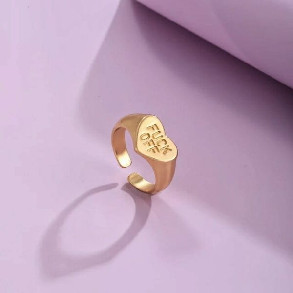 Slang Ring Stack - Set of 4