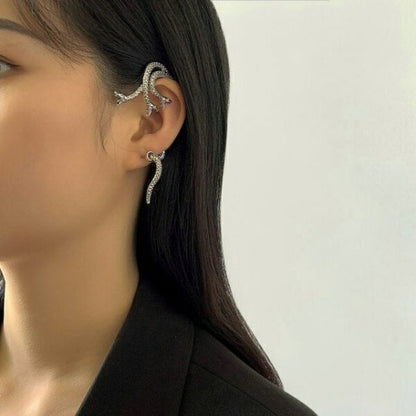 Tri Serpent Ear Climber