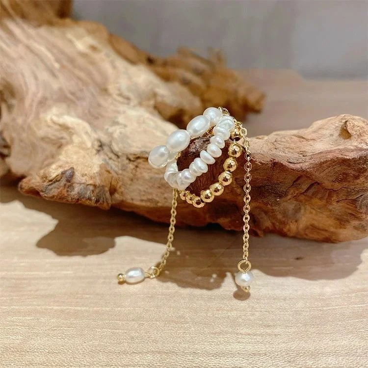 Elegant Magnetic Pearl Ear Cuff