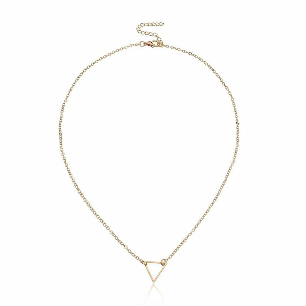 Necklace - Minimal Triangle - Image 6