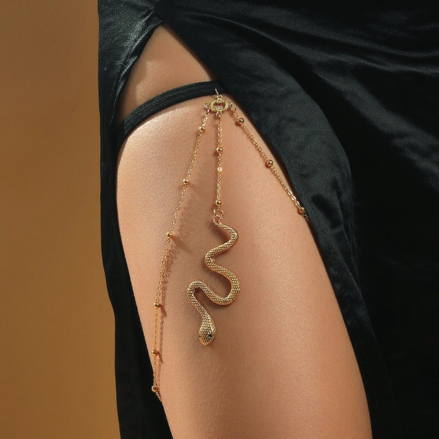 Body Jewellery – Snake Thigh Chain - VIEZ