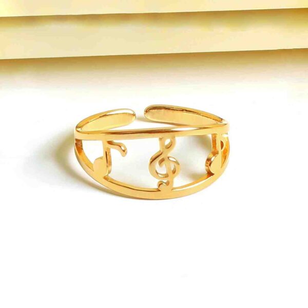 Premium Ring - Music Notes