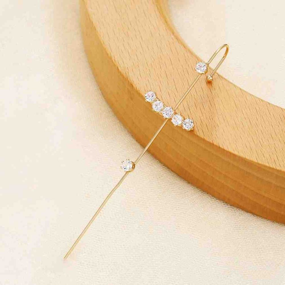 Earrings - Rhinestone Crawler - Image 2